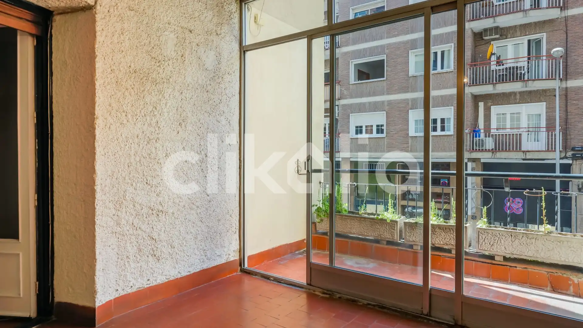Bedroom of Flat for sale in  Madrid Capital  with Heating and Terrace
