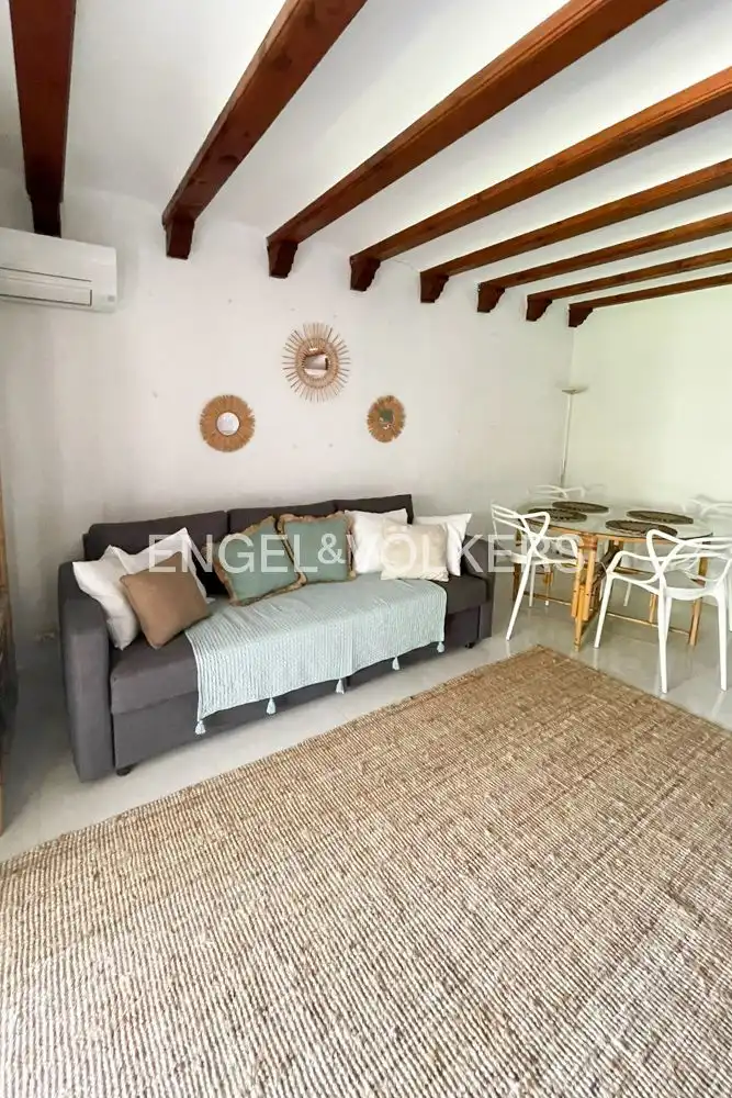 Sala de estar de Casa o chalet en venta en Dénia con Aire acondicionado, Calefacción y Jardín privado