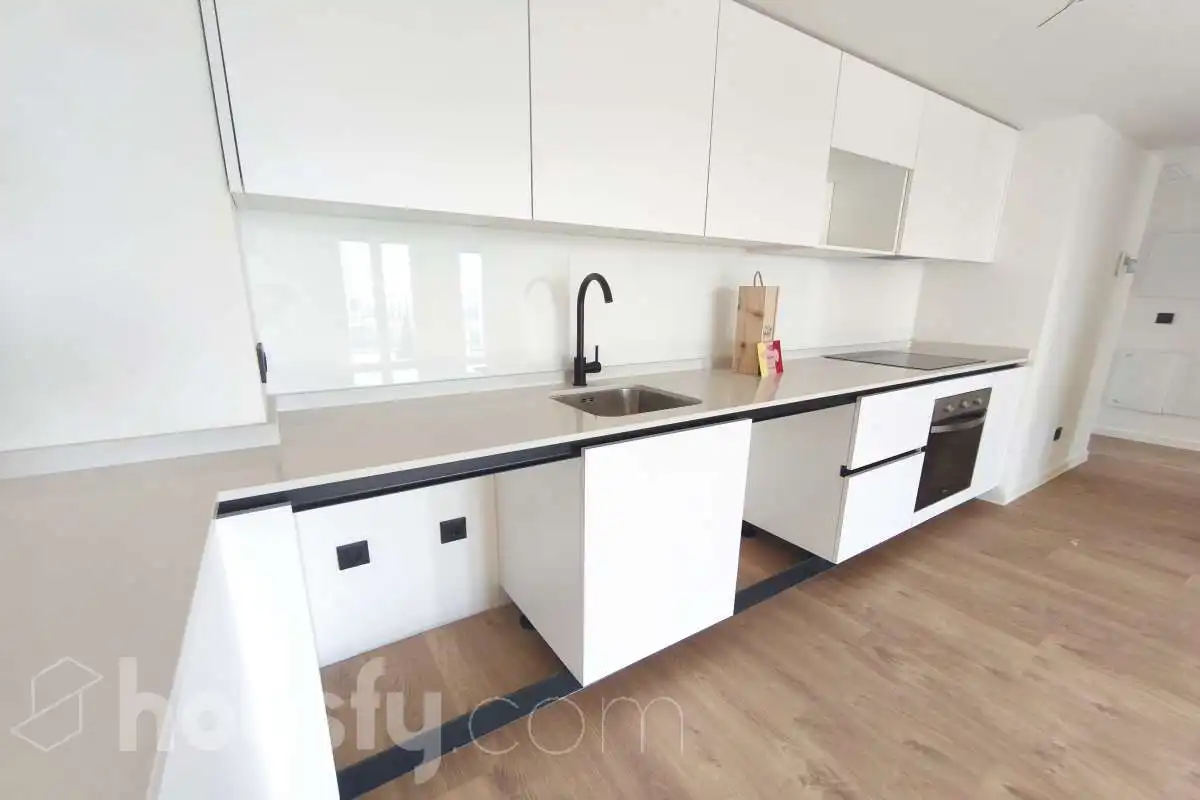 Cocina de Piso de alquiler en Madrid con Aire acondicionado, Calefacción y Parquet