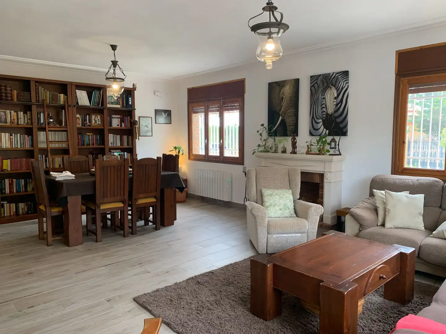 Sala de estar de Casa o chalet en venta en Mutxamel con Aire acondicionado, Calefacción y Jardín privado