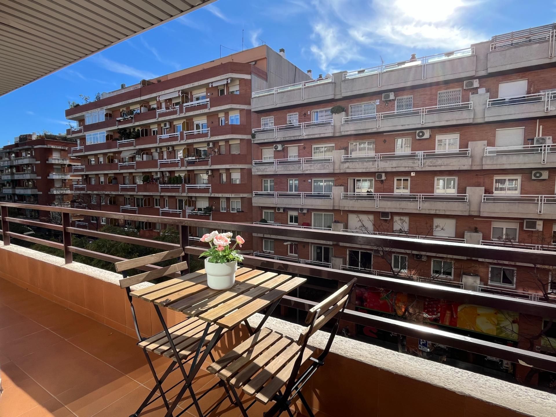 Balcony of Flat for sale in  Barcelona Capital  with Air Conditioner, Heating and Terrace