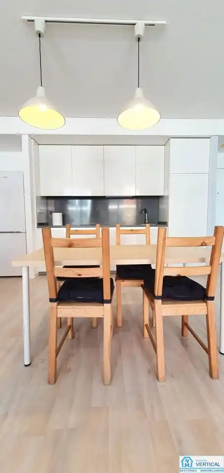 Cocina de Estudio de alquiler en Manises con Aire acondicionado, Calefacción y Terraza