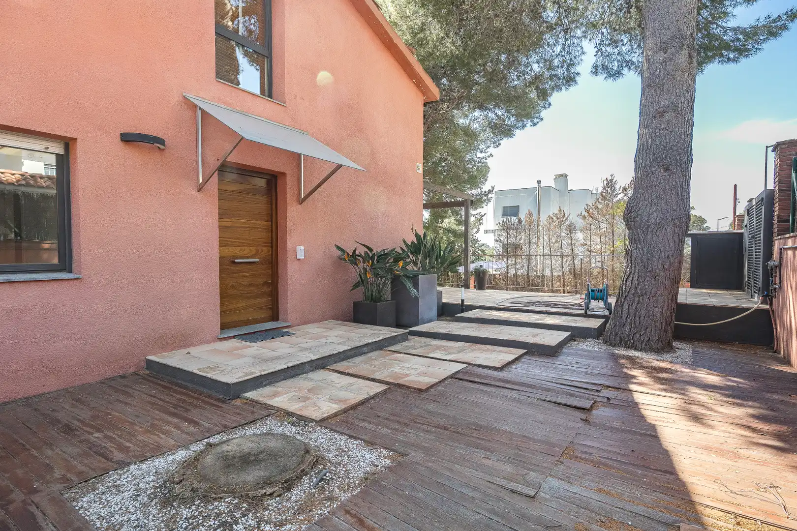Terrassa de Casa o xalet en venda en Castelldefels amb Aire condicionat, Calefacció i Jardí privat