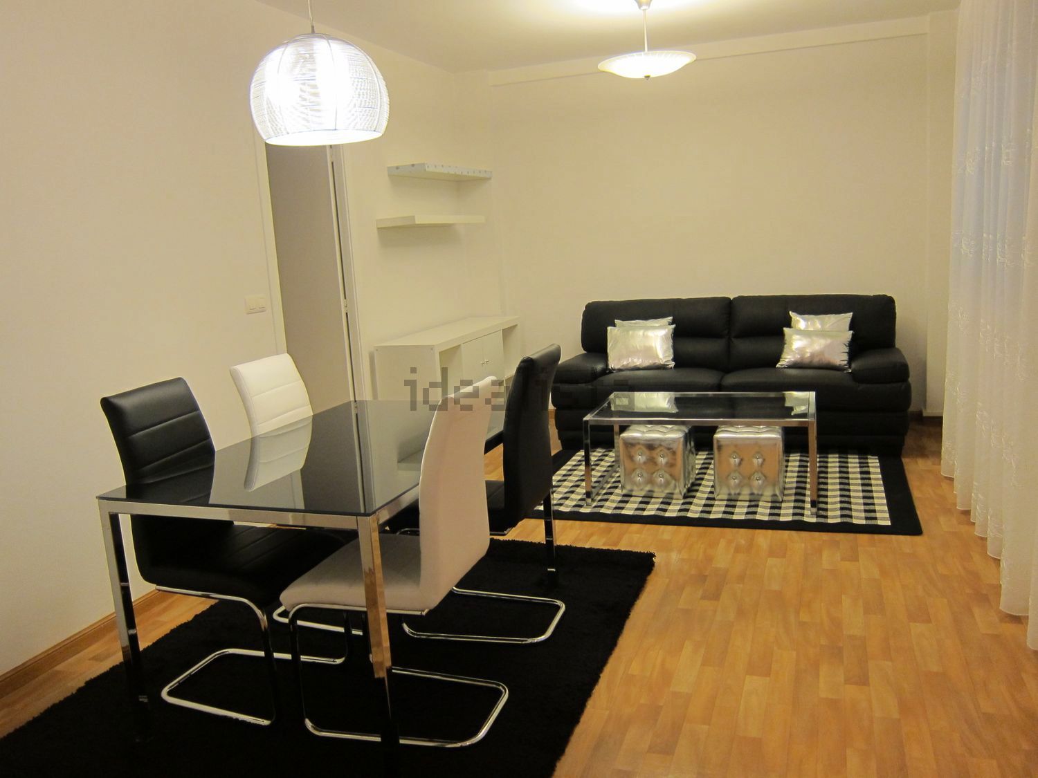 Living room of Apartment to rent in Santiago de Compostela   with Furnished