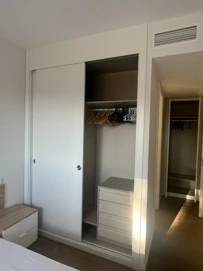 Bedroom of Flat for rent in Benalmádena  with Air Conditioner, Terrace and Furnished