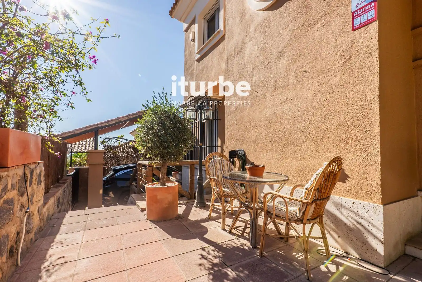 Terrace of Houses for rent in Marbella  with Air Conditioner, Heating and Private garden