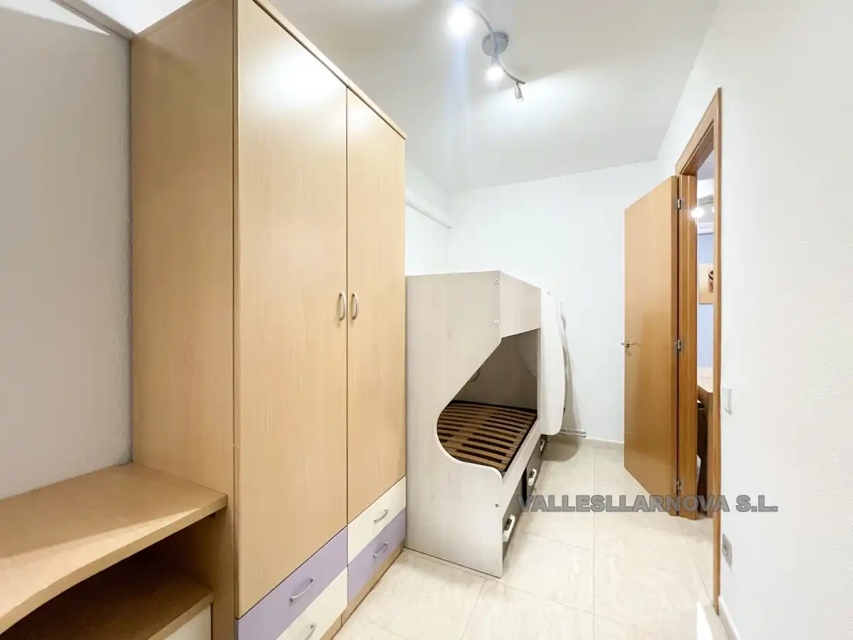 Schlafzimmer von Wohnung zur Miete in Mollet del Vallès mit Klimaanlage, Heizung und Möbliert