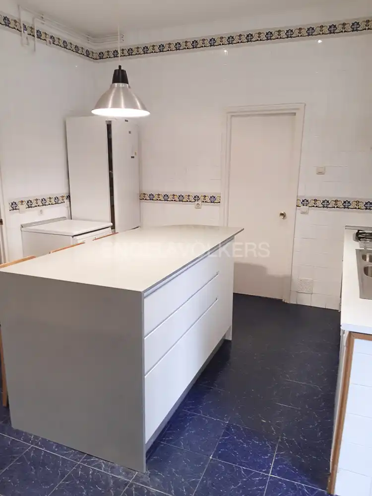 Kitchen of Houses for rent in Madrid  with Air Conditioner, Heating and Private garden