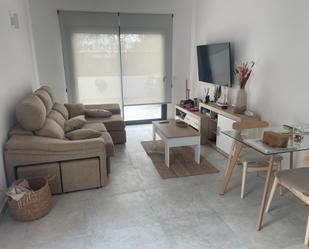 Living room of Flat to rent in Sant Antoni de Portmany  with Air Conditioner, Terrace and Furnished