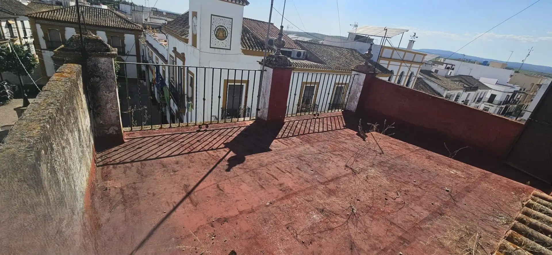 Vista exterior de Casa o chalet en venta en Villaverde del Río con Terraza y Balcón