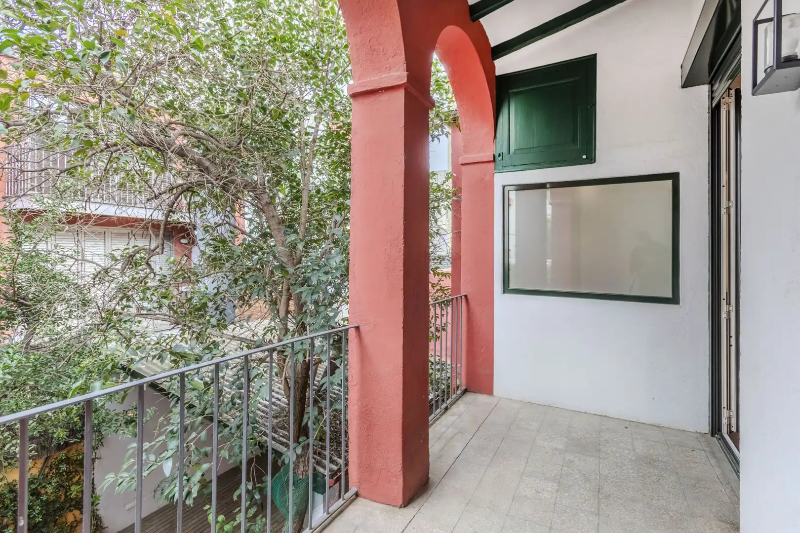 Terraza de Casa adosada en venta en Barcelona con Parquet y Terraza