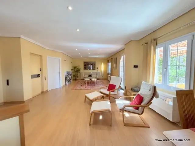 Living room of Detached homes for sale in Alboraya  with Air Conditioner, Parquet flooring and Terrace
