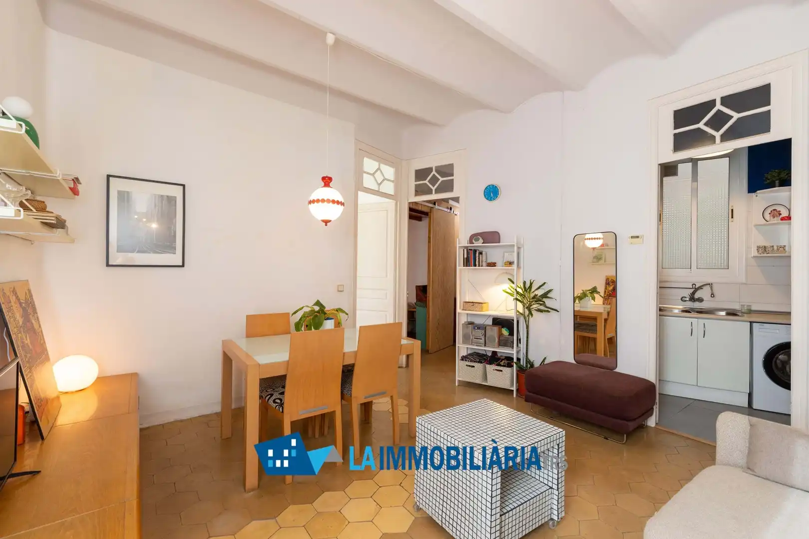 Sala de estar de Piso en venta en Terrassa con Calefacción y Terraza