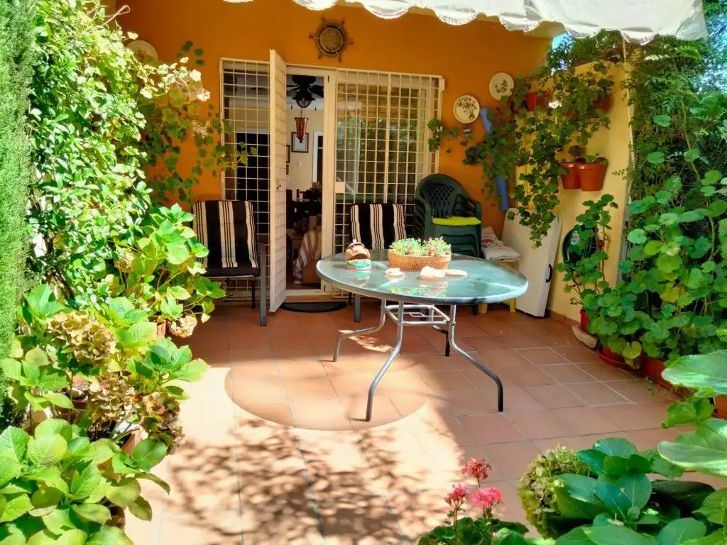 Terraza de Casa adosada en venta en Islantilla con Piscina comunitaria