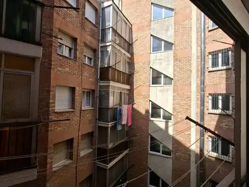 Exterior view of Flat for sale in  Lleida Capital  with Air Conditioner and Balcony
