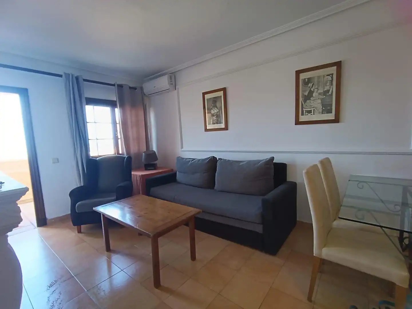 Living room of Study for sale in San Fernando  with Air Conditioner, Terrace and Furnished