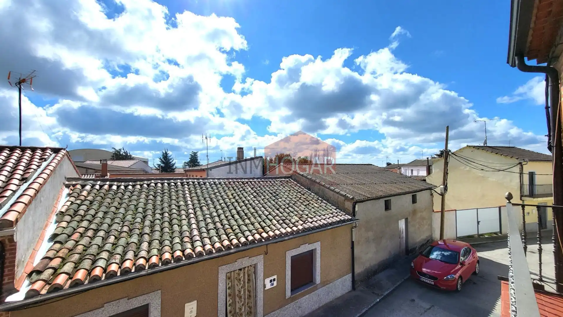 Vista exterior de Casa o chalet en venta en Aldeaseca de la Frontera con Terraza, Amueblado y Balcón