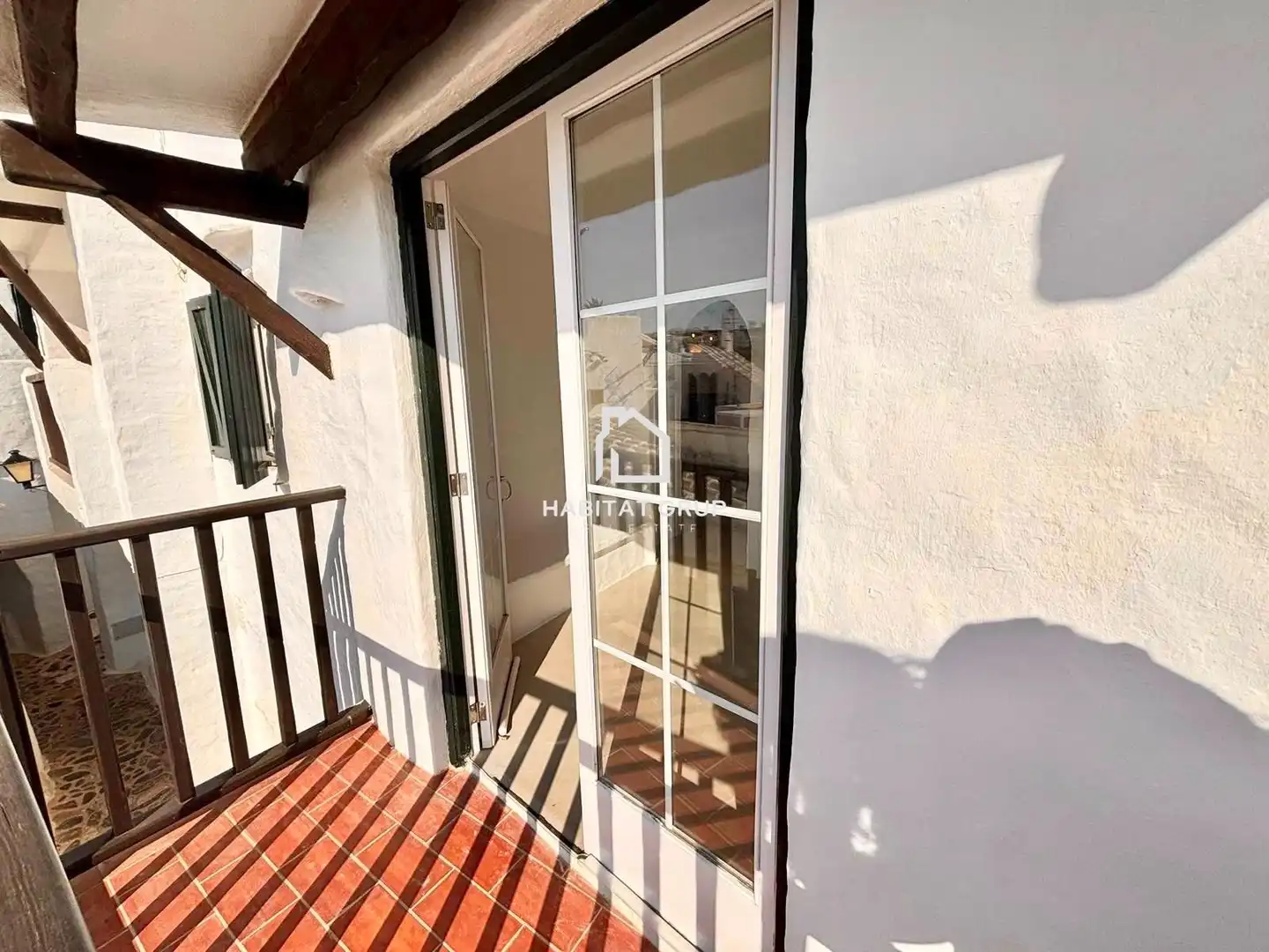 Balcony of Flat for sale in Sant Lluís  with Heating and Private garden
