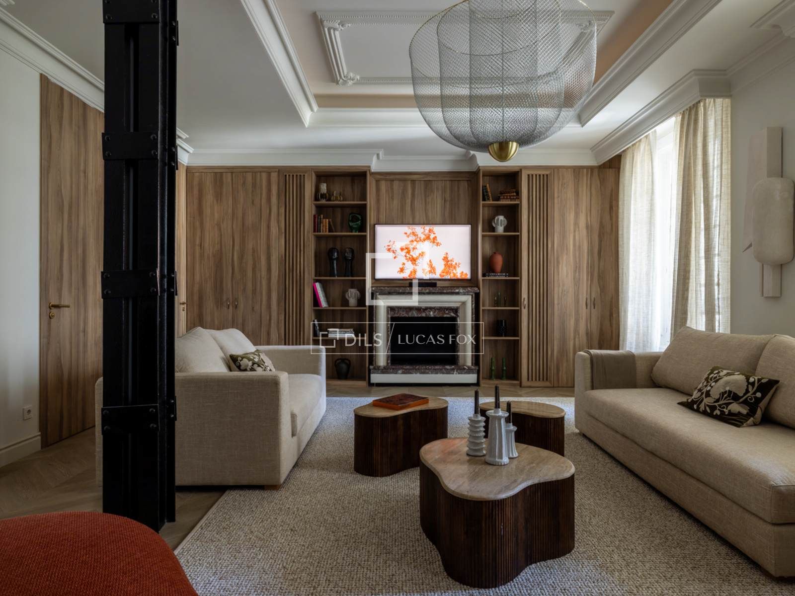 Sala d'estar de Pis de lloguer en Torreperogil amb Aire condicionat, Calefacció i Parquet