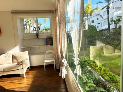 Garden of Planta baja for sale in Estepona  with Terrace, Swimming Pool and Furnished