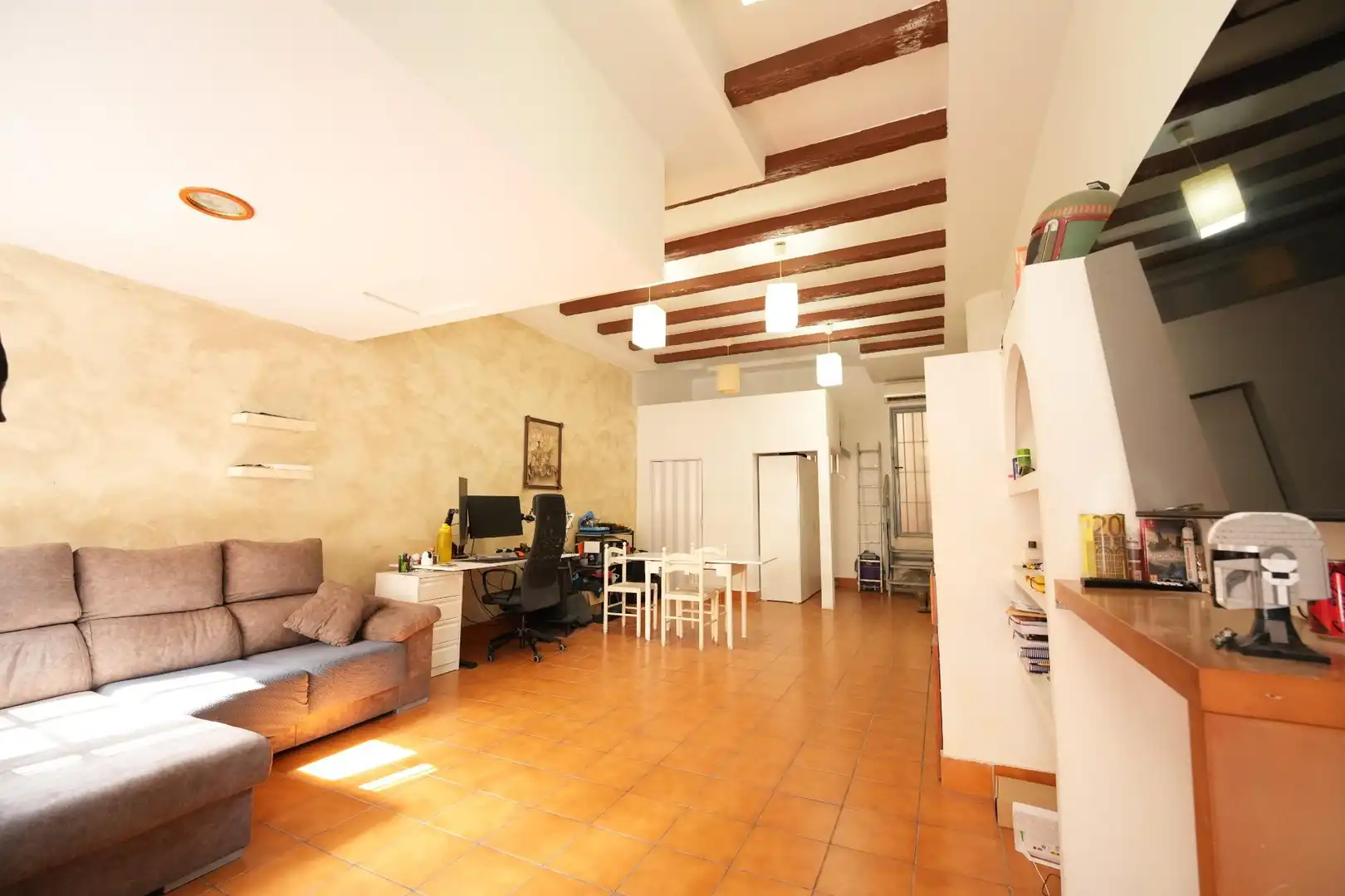 Sala de estar de Planta baja en venta en Murcia con Amueblado