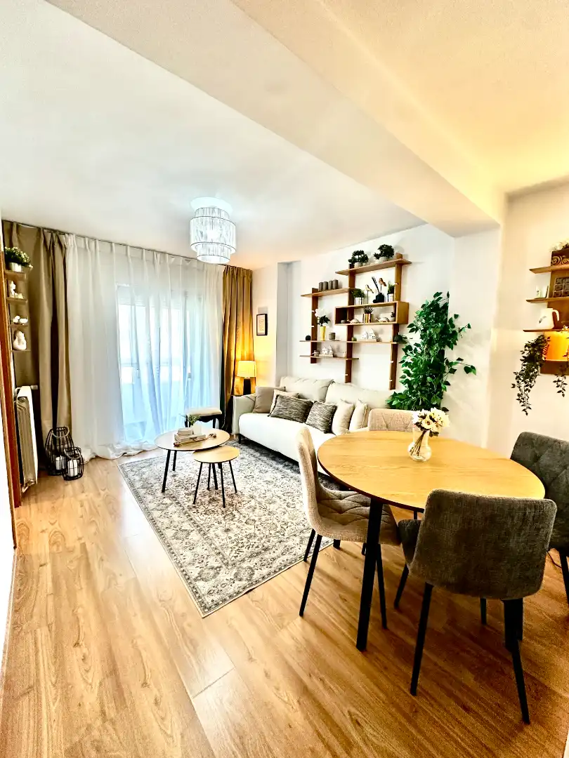 Wohnzimmer von Wohnung zum Verkauf in Madrid mit Heizung und Terrasse