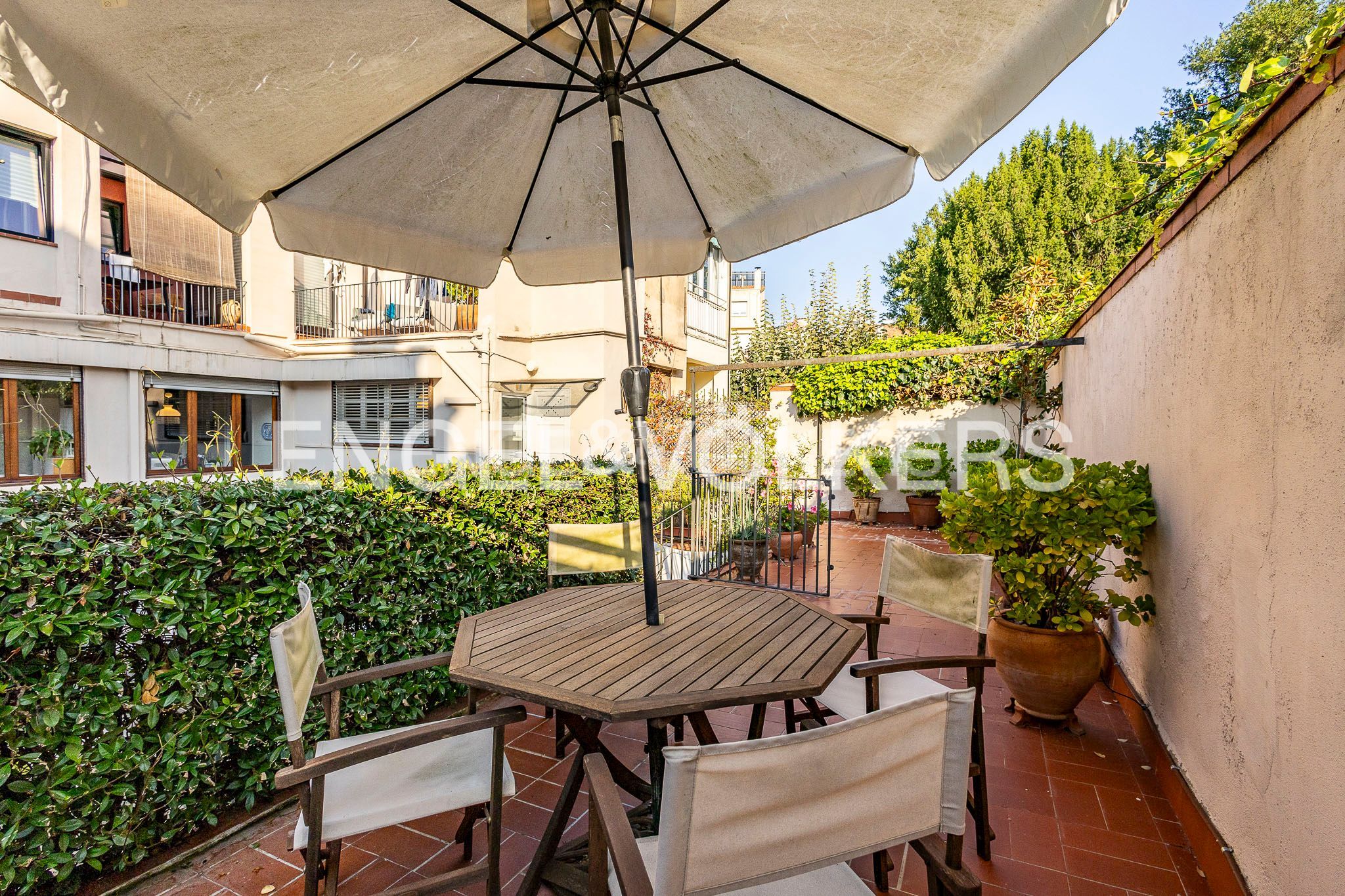 Terraza de Apartamento en venta en Terrassa con Calefacción, Jardín privado y Terraza