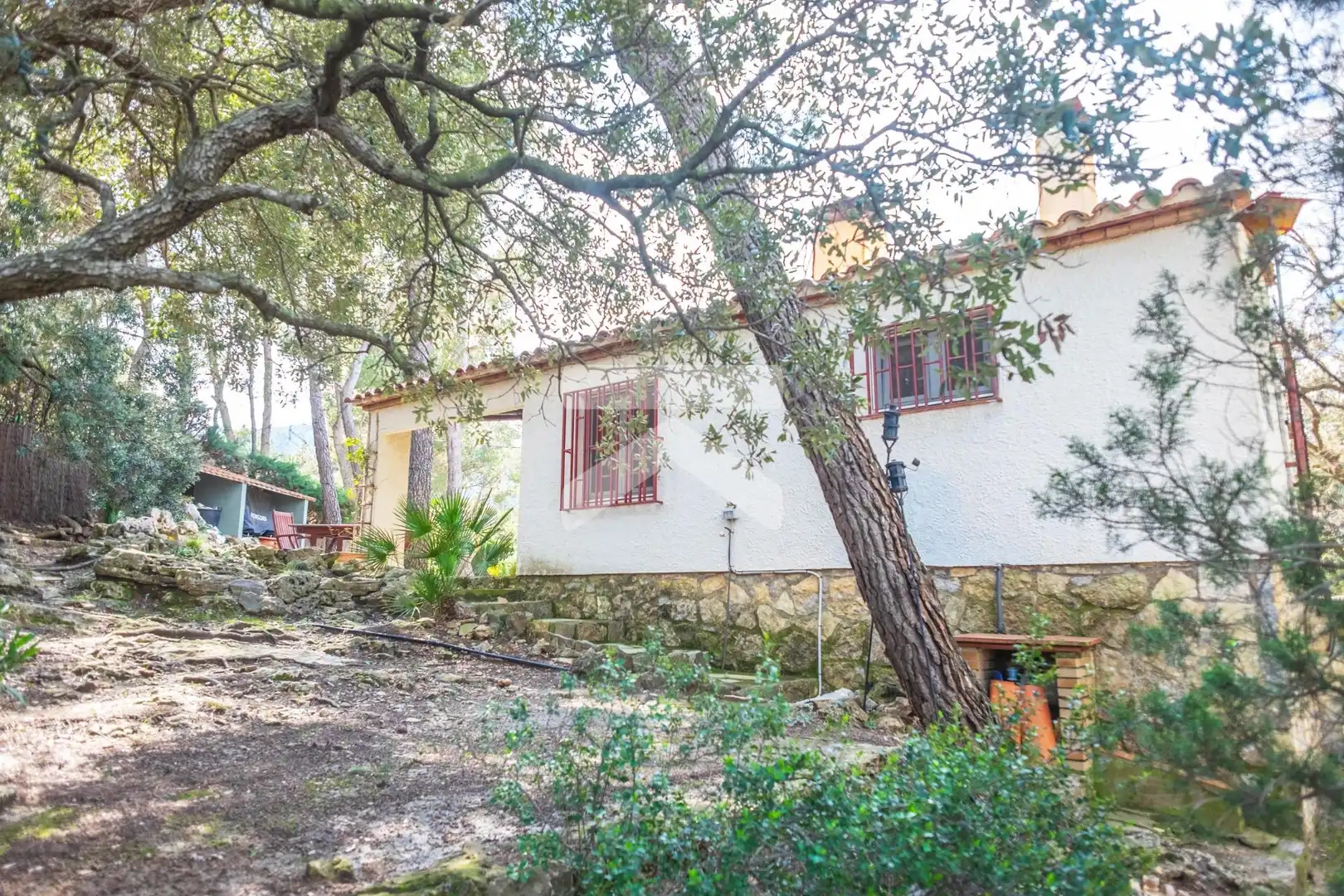 Exterior view of Houses for sale in Pratdip  with Air Conditioner, Heating and Private garden