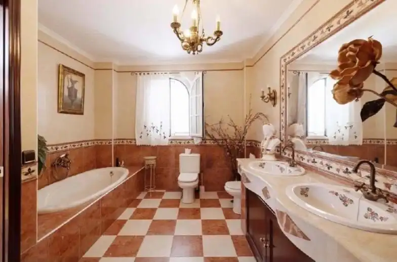 Bathroom of Detached homes for sale in Paterna de Rivera  with Storage room, Furnished and Balcony