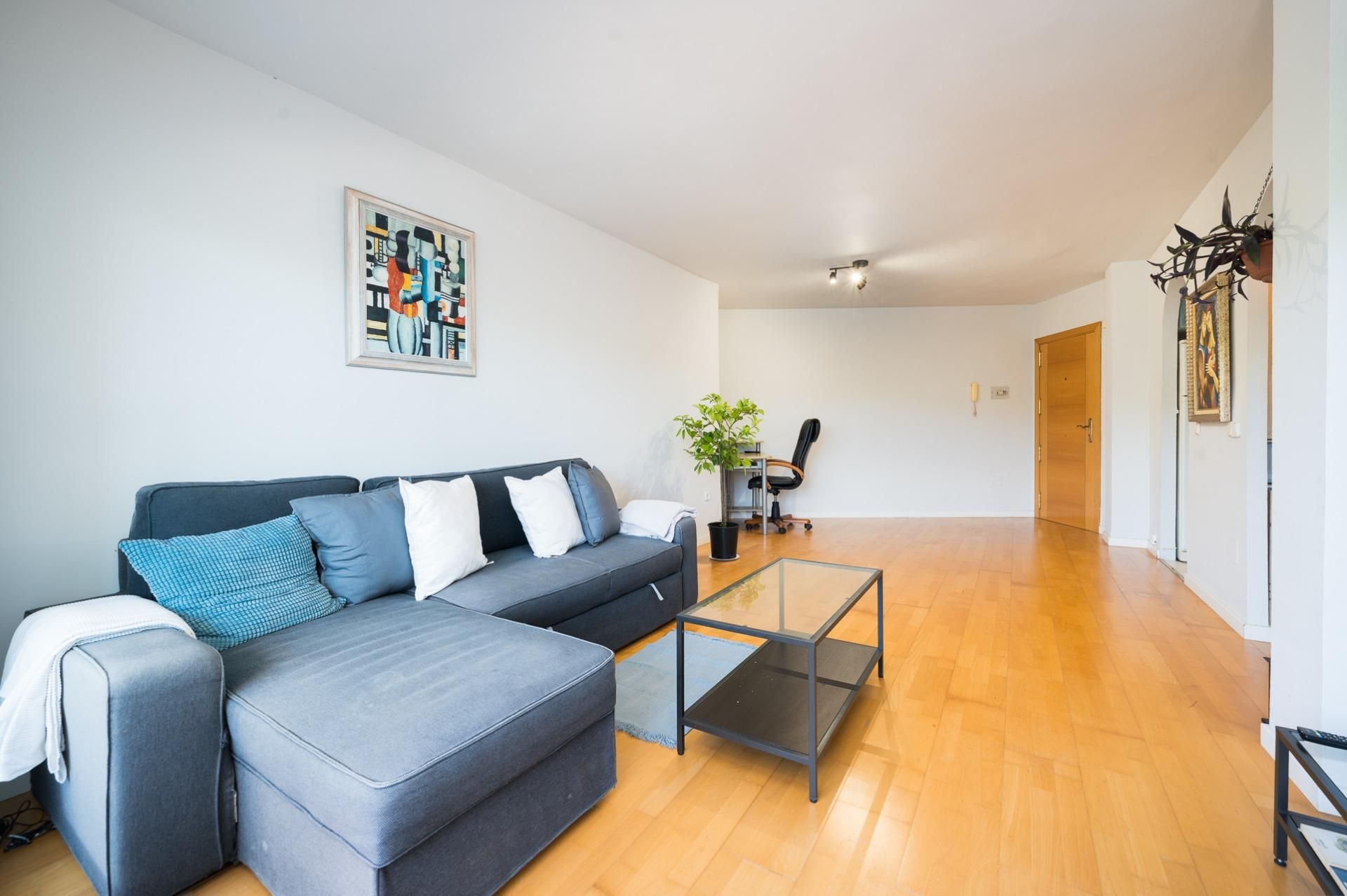 Living room of Flat for sale in  Palma de Mallorca  with Heating, Parquet flooring and Terrace