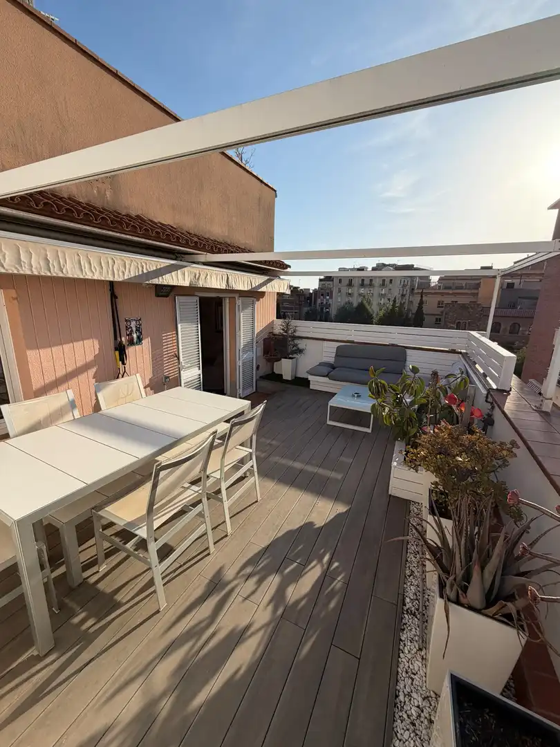 Terraza de Piso en venta en Les Corts