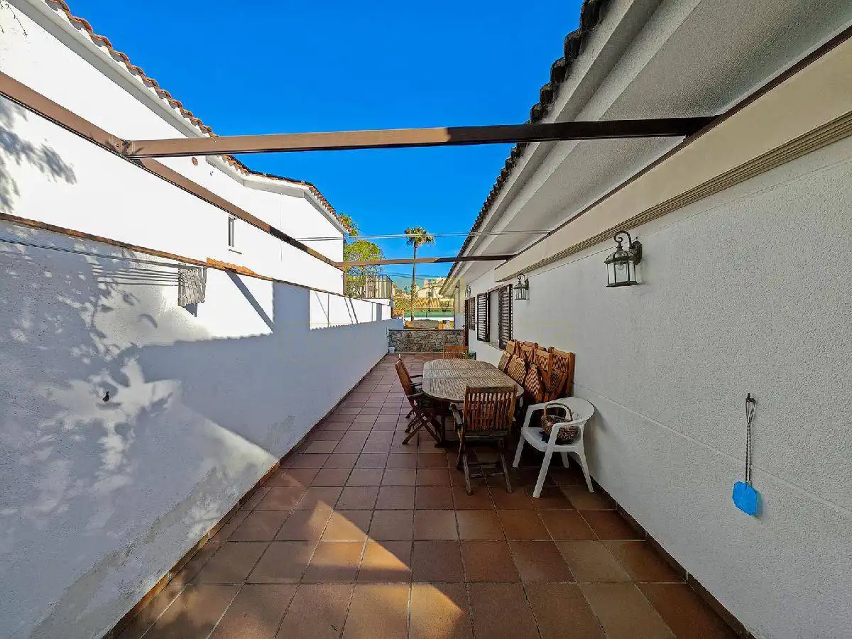 Terrace of Houses for sale in Sant Pere de Ribes  with Air Conditioner, Heating and Private garden