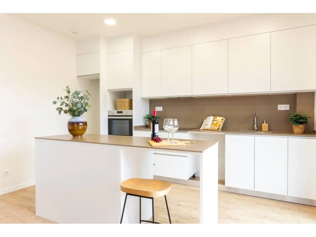 Cocina de Casa adosada en venta en Sant Fruitós de Bages con Aire acondicionado, Calefacción y Jardín privado