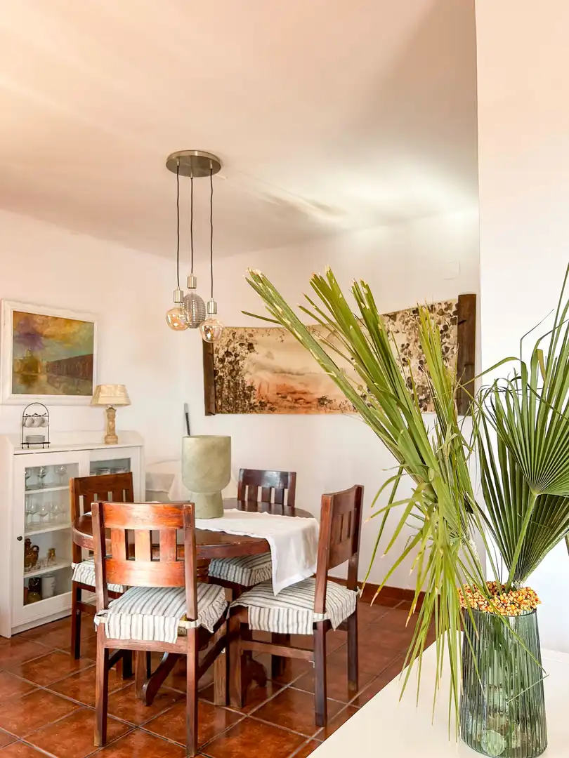 Dining room of Houses for rent in Peñíscola / Peníscola  with Private garden, Terrace and Furnished