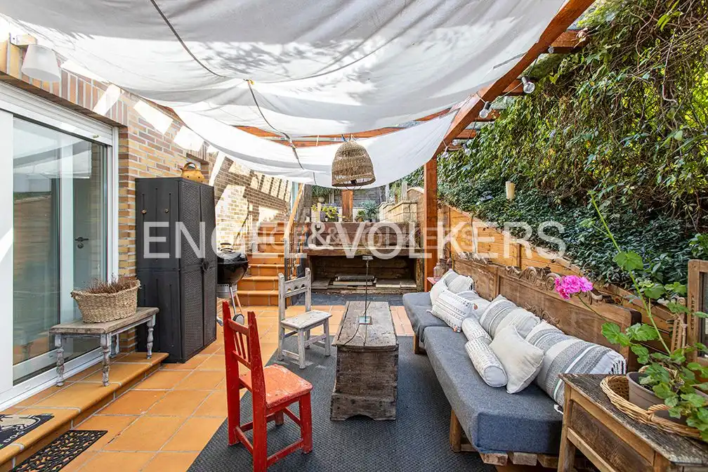 Terraza de Casa o chalet en venta en Gijón  con Calefacción, Jardín privado y Terraza