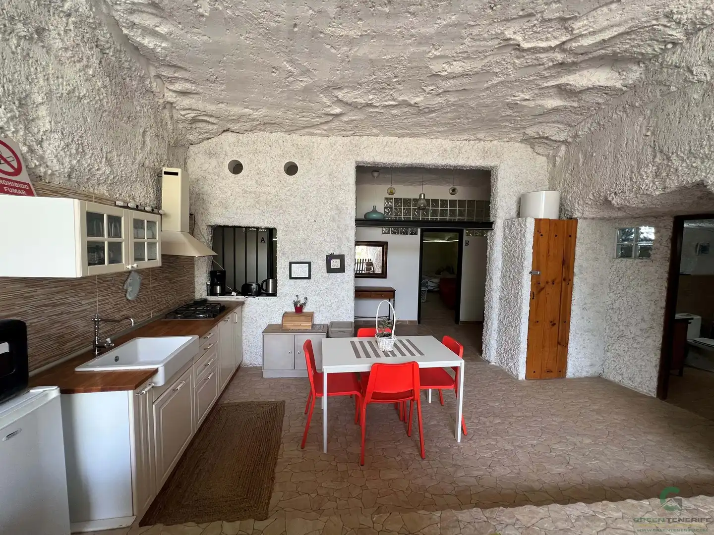 Cocina de Finca rústica en venta en Granadilla de Abona