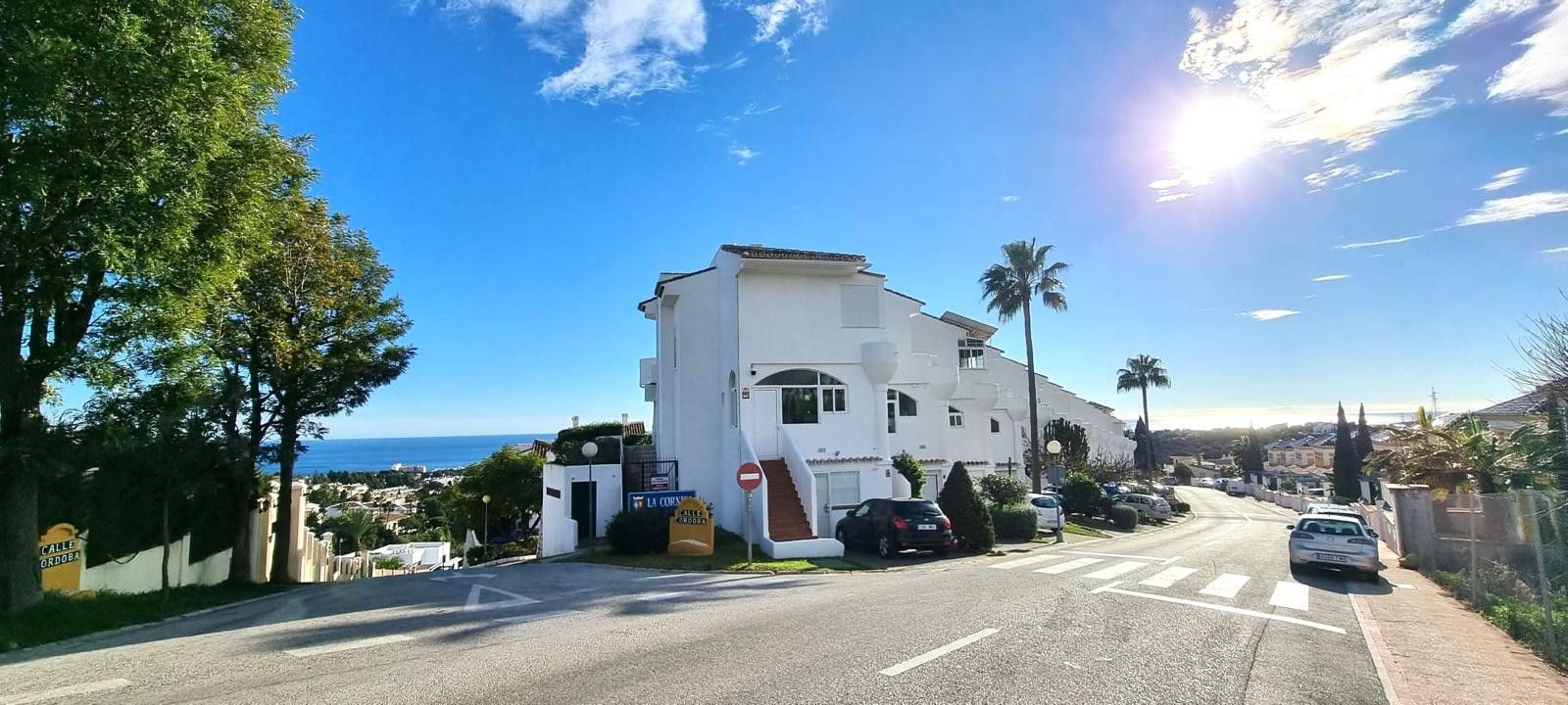 Exterior view of Single-family semi-detached for rent in Mijas  with Terrace, Swimming Pool and Pets allowed