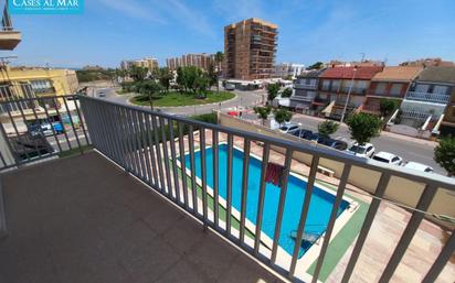 Swimming pool of Apartment for sale in Oropesa del Mar / Orpesa  with Terrace, Furnished and Oven
