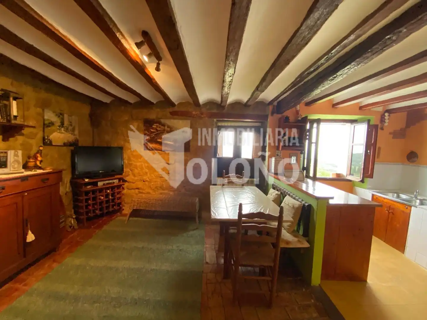 Wohnzimmer von Country house zum Verkauf in San Vicente de la Sonsierra mit Heizung, Terrasse und Abstellraum
