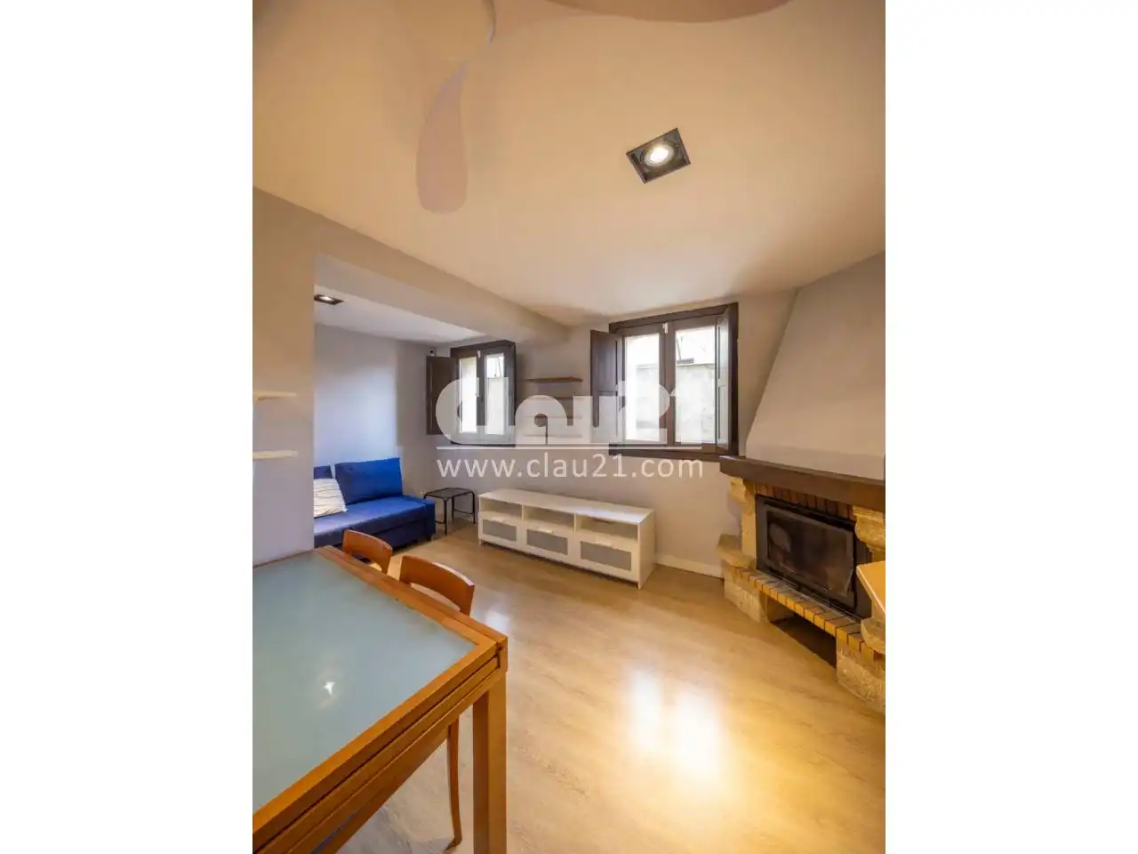 Living room of Flat for sale in Berga  with Heating, Parquet flooring and Furnished