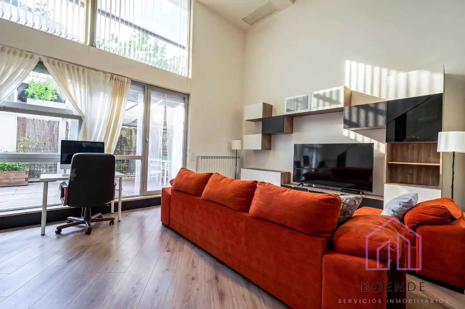 Wohnzimmer von Loft zum Verkauf in Camarma de Esteruelas mit Klimaanlage, Heizung und Terrasse