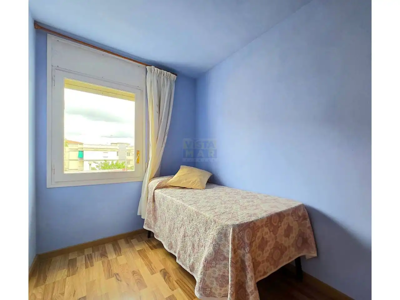 Bedroom of Flat for sale in Cubelles  with Parquet flooring and Terrace