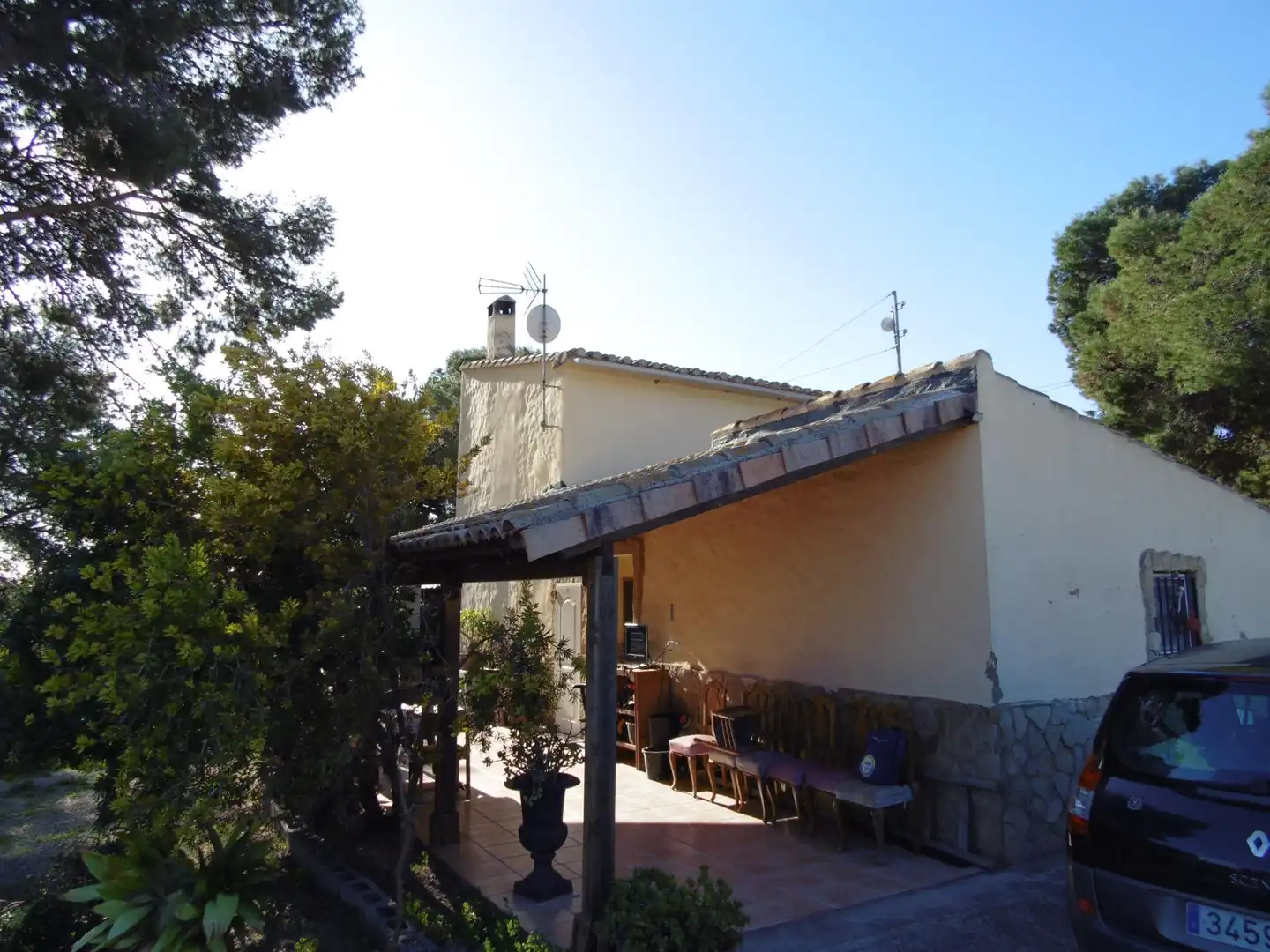 Garden of Houses for sale in Castellón de la Plana / Castelló de la Plana  with Air Conditioner, Heating and Terrace