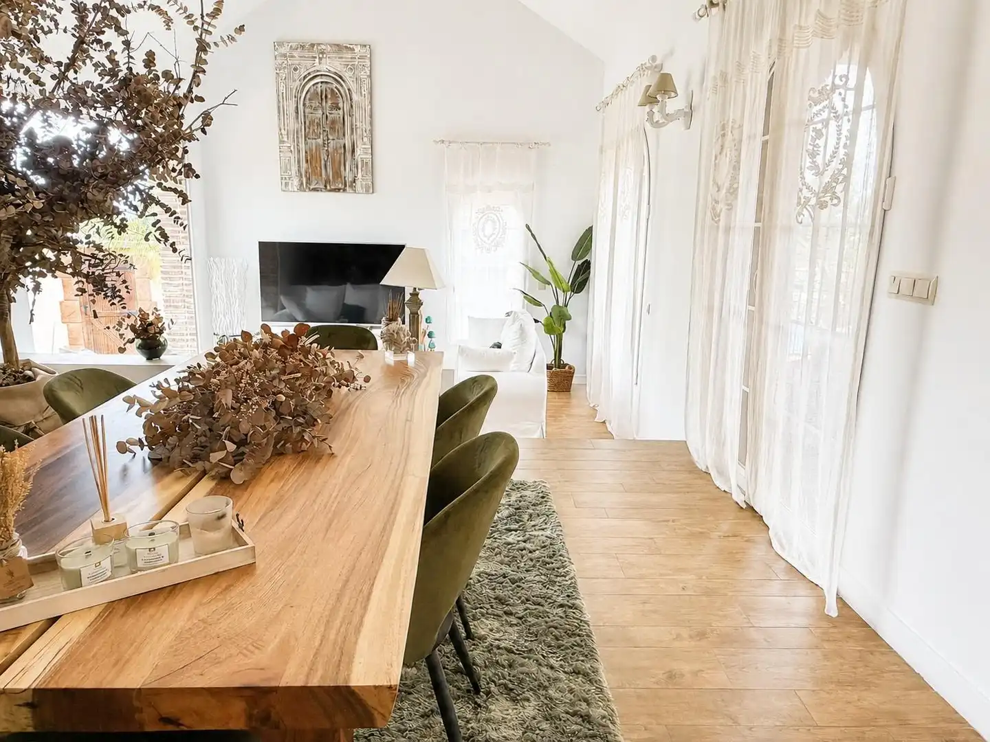 Comedor de Casa o chalet en venta en San Vicente del Raspeig / Sant Vicent del Raspeig con Aire acondicionado, Jardín privado y Terraza