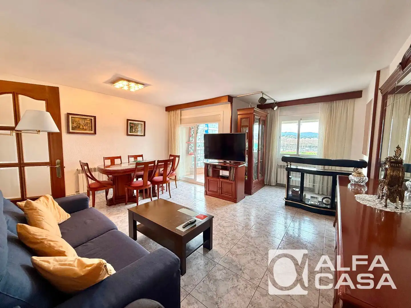 Sala d'estar de Pis en venda en Lloret de Mar amb Aire condicionat, Calefacció i Terrassa