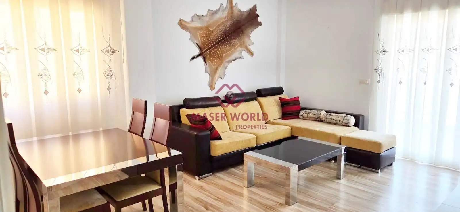 Sala de estar de Piso en venta en Mazarrón con Aire acondicionado, Trastero y Amueblado