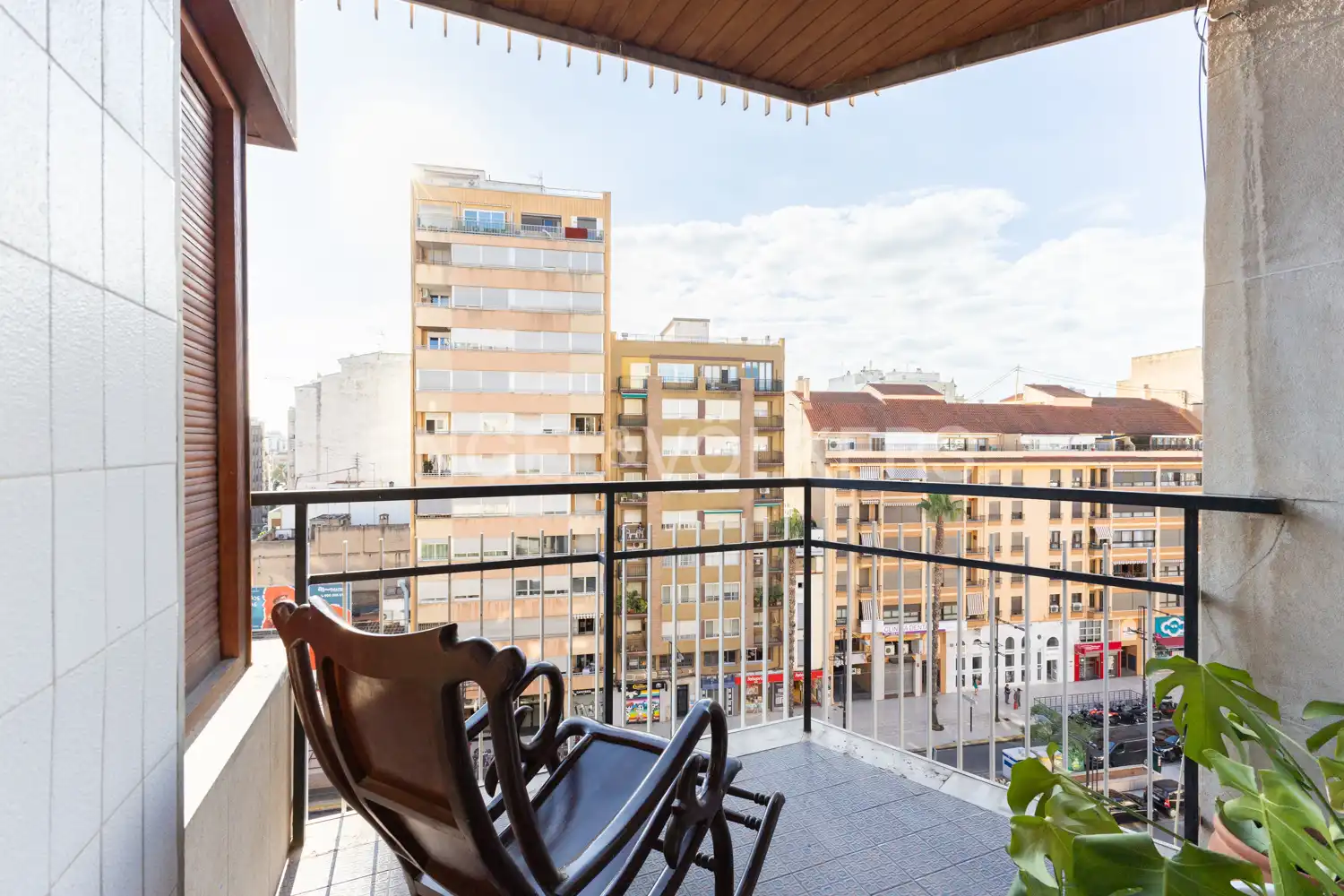 Terrace of Flat for sale in Castellón de la Plana / Castelló de la Plana  with Heating, Storage room and Furnished