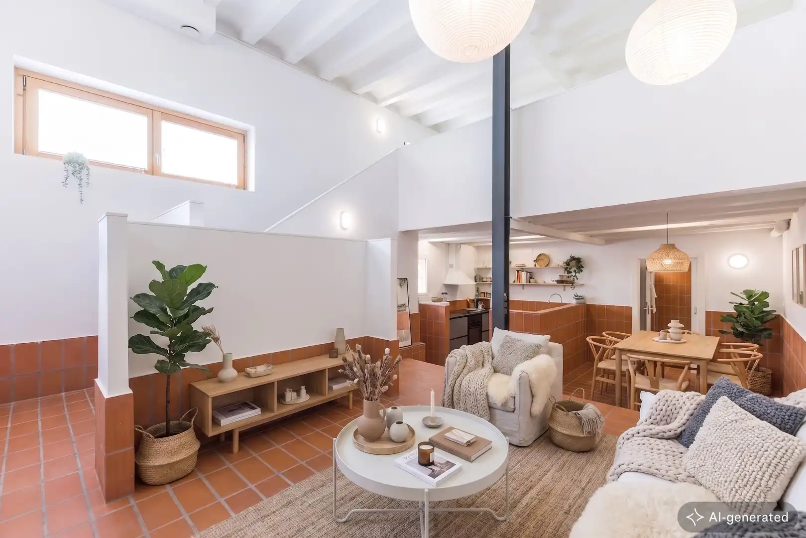 Living room of Flat for sale in  Barcelona Capital  with Air Conditioner, Heating and Storage room