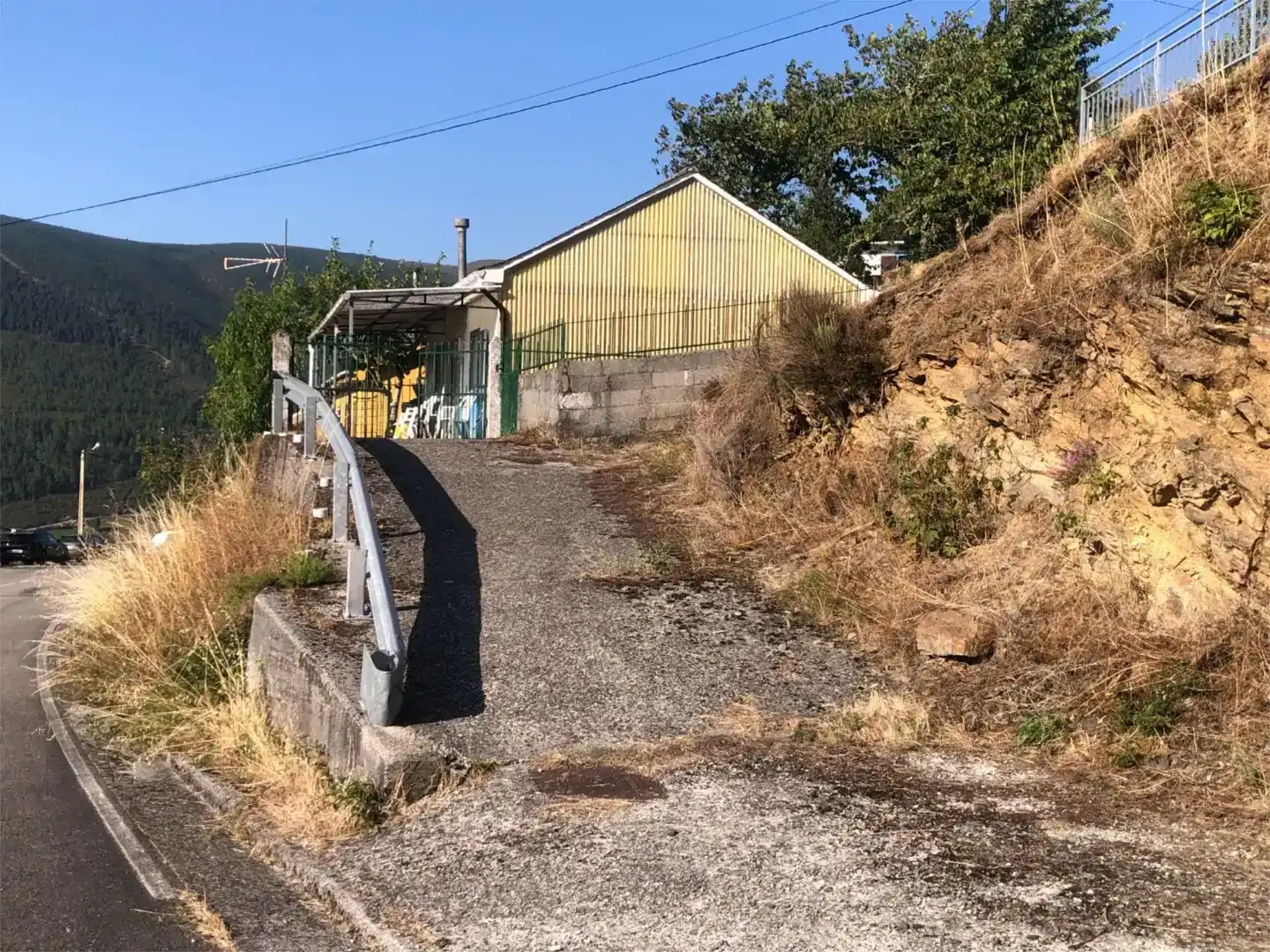 Vista exterior de Finca rústica en venta en Ibias con Jardín privado y Amueblado