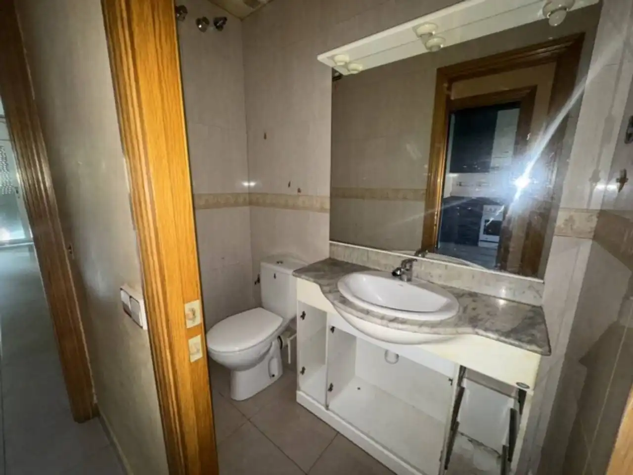 Badezimmer von Wohnung zum Verkauf in Mollet del Vallès mit Klimaanlage, Heizung und Terrasse